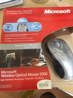 Microsoft Wireless Optical Mouse 5000