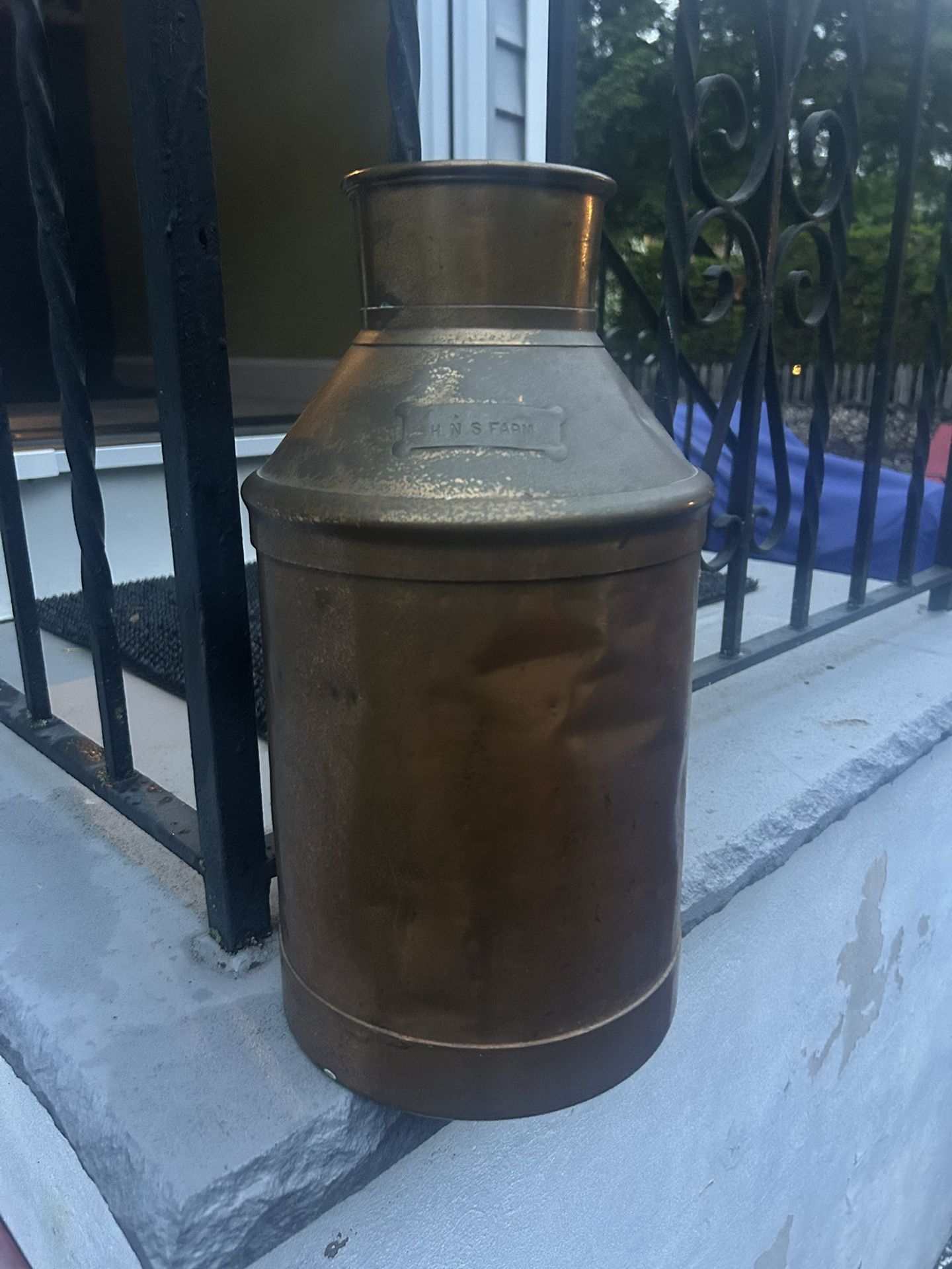 Vintage Copper Milk Jug