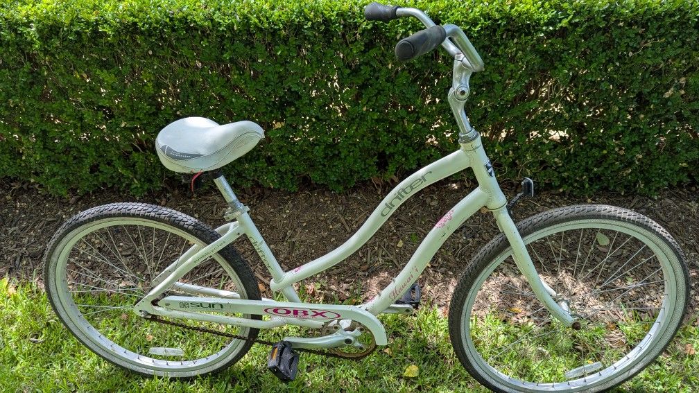 26" Sun Drifter Beach Cruiser With Aluminum Frame & Rims