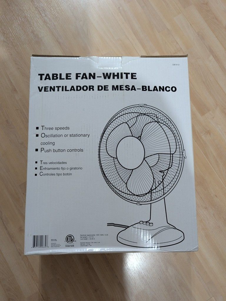 Table Fan NEW
