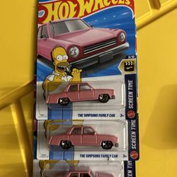 Hot Wheels Simpsons Family Car