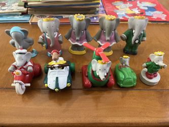 Babar King of the Elephants Arby’s Vintage Toys 