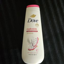 Dove Replenish Dragon Fruit And Coconut Cream Body Wash 20 Oz