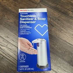 CVS Automatic Touchless Sanitizer And Soap Dispenser