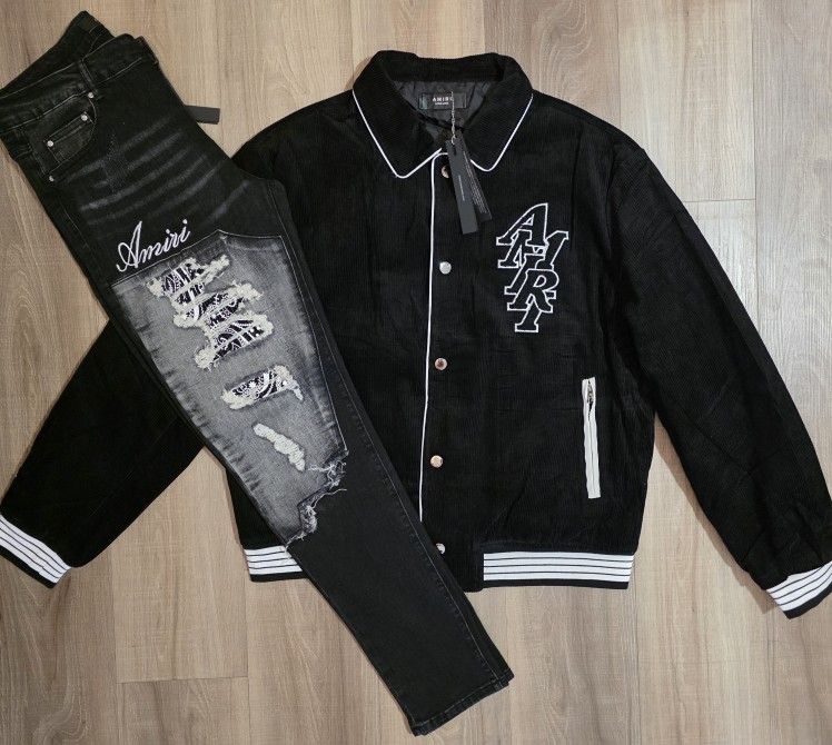 AMIRI jacket + Jeans Combo Deal