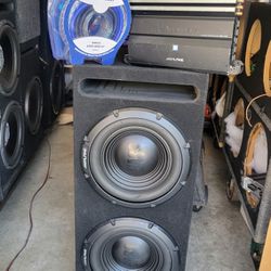 12inch Alpine Subs And Amplifier Alpine And Kit 