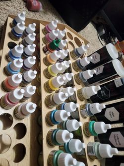 Miniature figure paints