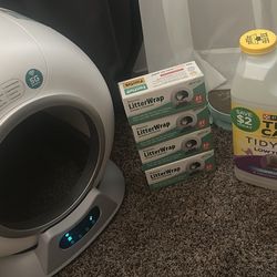Petcove Robot Litter Box/litter Bags/cat Litter