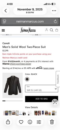 Men’s formal suit!2 piece.