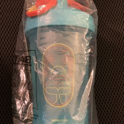 Blender Bottle Shaker Cup Special Edition Tropical Sun Whale Ocean Theme  