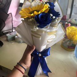 Eternal (artificial)flowers With Glitter
