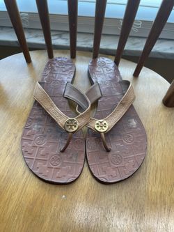 Tory, Burch sandals, size 10