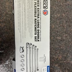 Matco tools 5pc extra long ratcheting wrench set