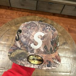 Supreme SS25’ Week 7 size 7 1/4Supreme Multi S Logo New Era 59Fifty Fitted Hat Camo