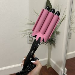 Hair Crimper - Pink Hair Tool 