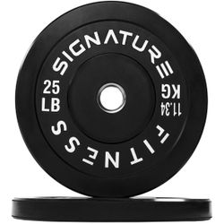 Signature Fitness 25 LB Weight Plate set /2