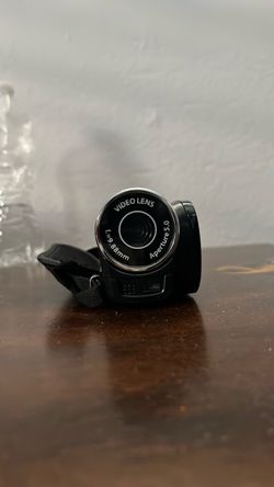 Black retro Compact Digital Camcorder