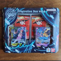 One Piece TCG Illustration Box Vol 6 x4 