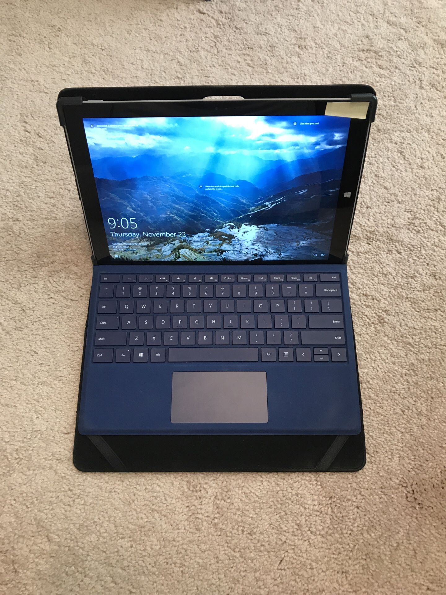 Surface Pro 4 includes Leather Case