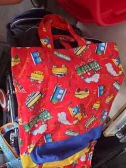 TRAIN TOTE BAGS