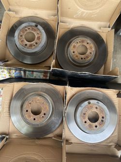 2013-2016 Hyundai Genesis Coupe 3.8 OEM Brake Rotors