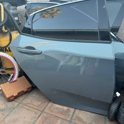 2021 Honda Civic Hatchback Passenger Rear Door 