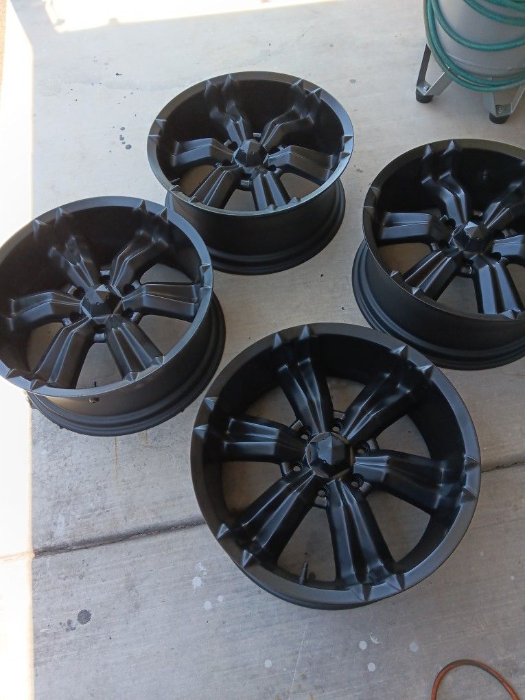 20 Inch MOZZI Wheels Rims Chevy Gmc 6 Lug