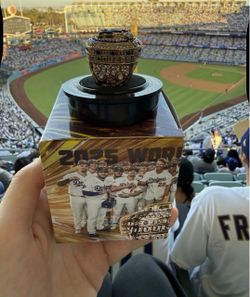 Freddie Freeman Los Angeles Dodgers 2025 World Series Player Ring SGA 7/28/26