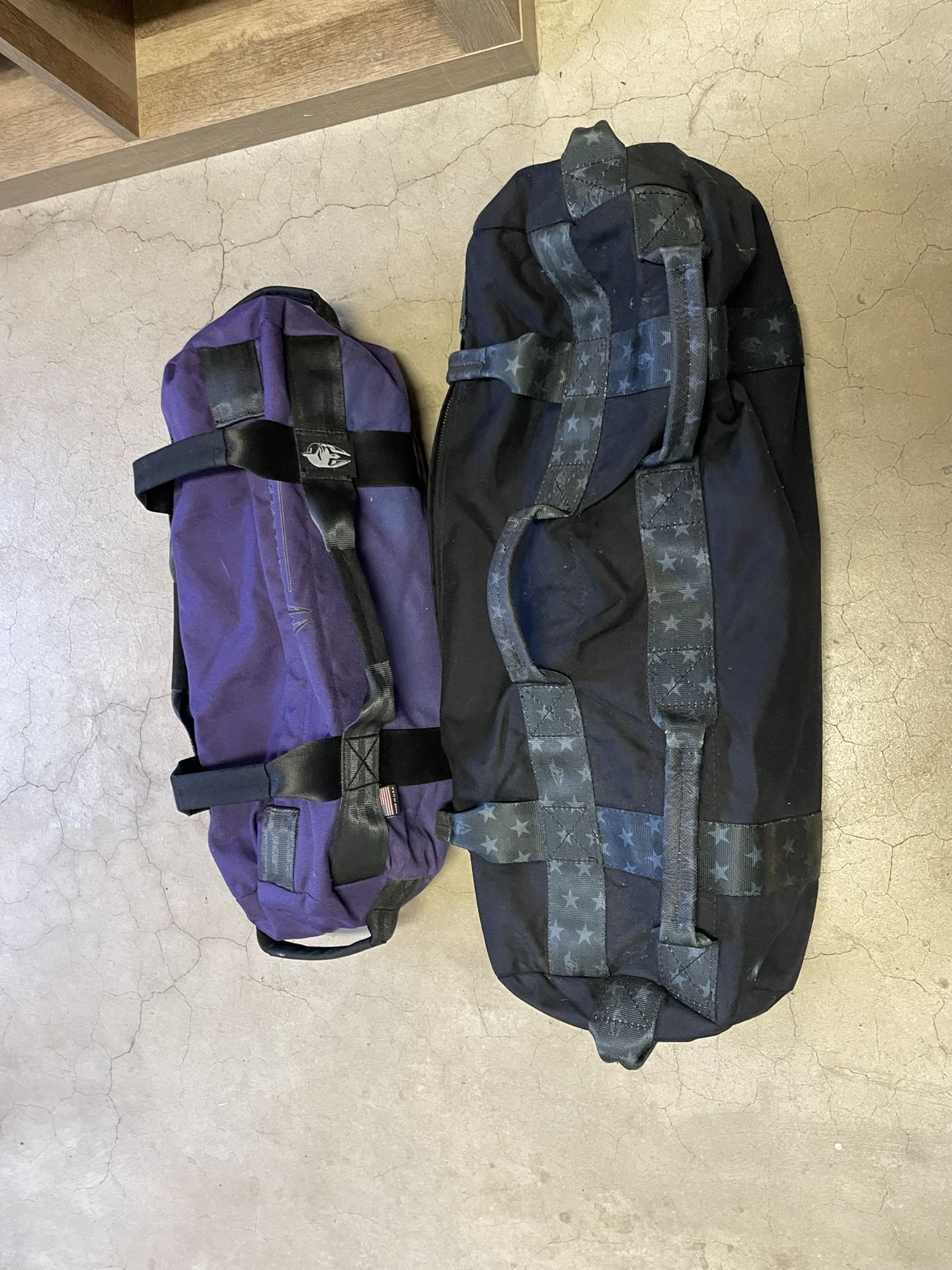 Gym Equipment- Sand Bags - Filled. Different Sizes 
