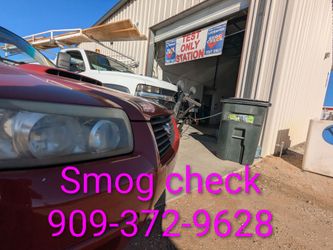 Smog check banner