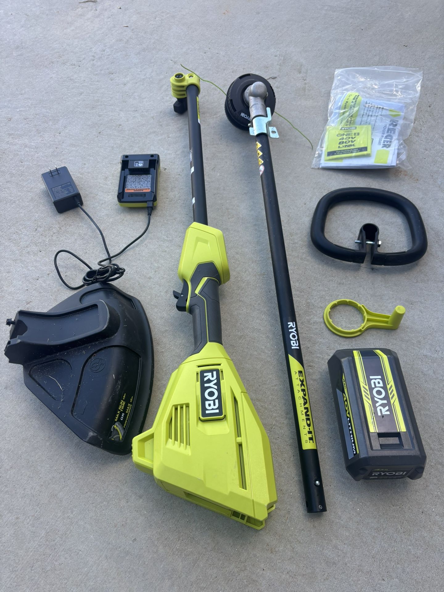 RYOBI 40V 15 Expand It Cordless Battery Attachment Capable