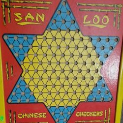 Double-sided Game Board With Marbles