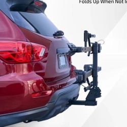 $200 (retail $360) Brand New in Box Bike carrier Wheeled Secured Hitch Mounted 2 bicycle rack.... brand New in Box never opened