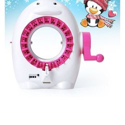 New** Knitting Machine, Penguin Shape 22 Needles Hand-Woven Knitting Loom Machine Scarf Hat Kid DIY Sewing Tool Educational Toy for Adults and Kids