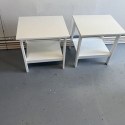 White End Tables