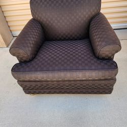 2 Club Chairs And 1 Ottoman 