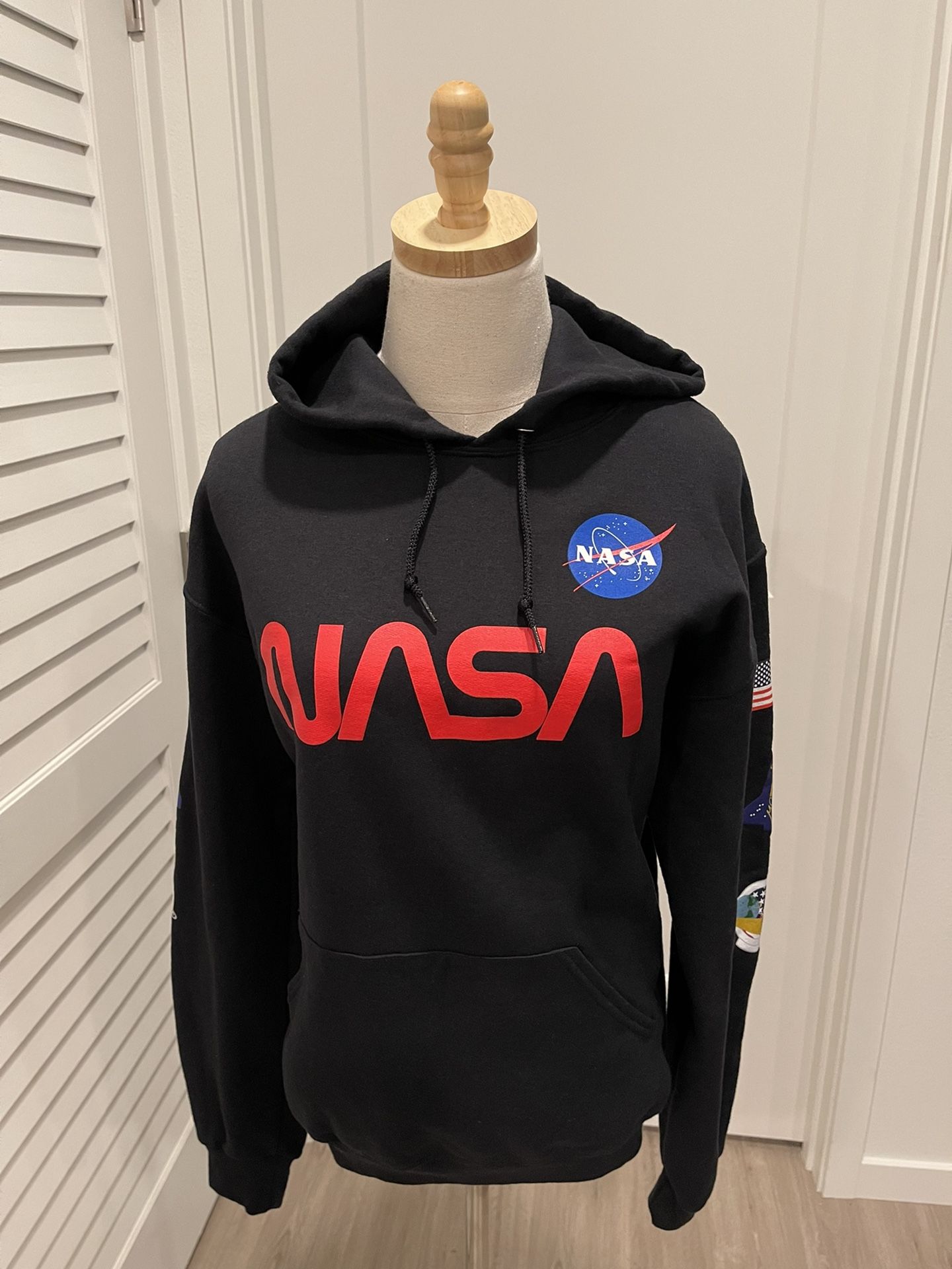 NASA Artist Union Black Hoodie - Youth Large