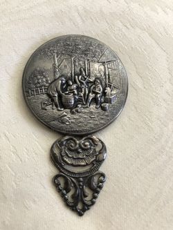 Vintage/antique small mirror