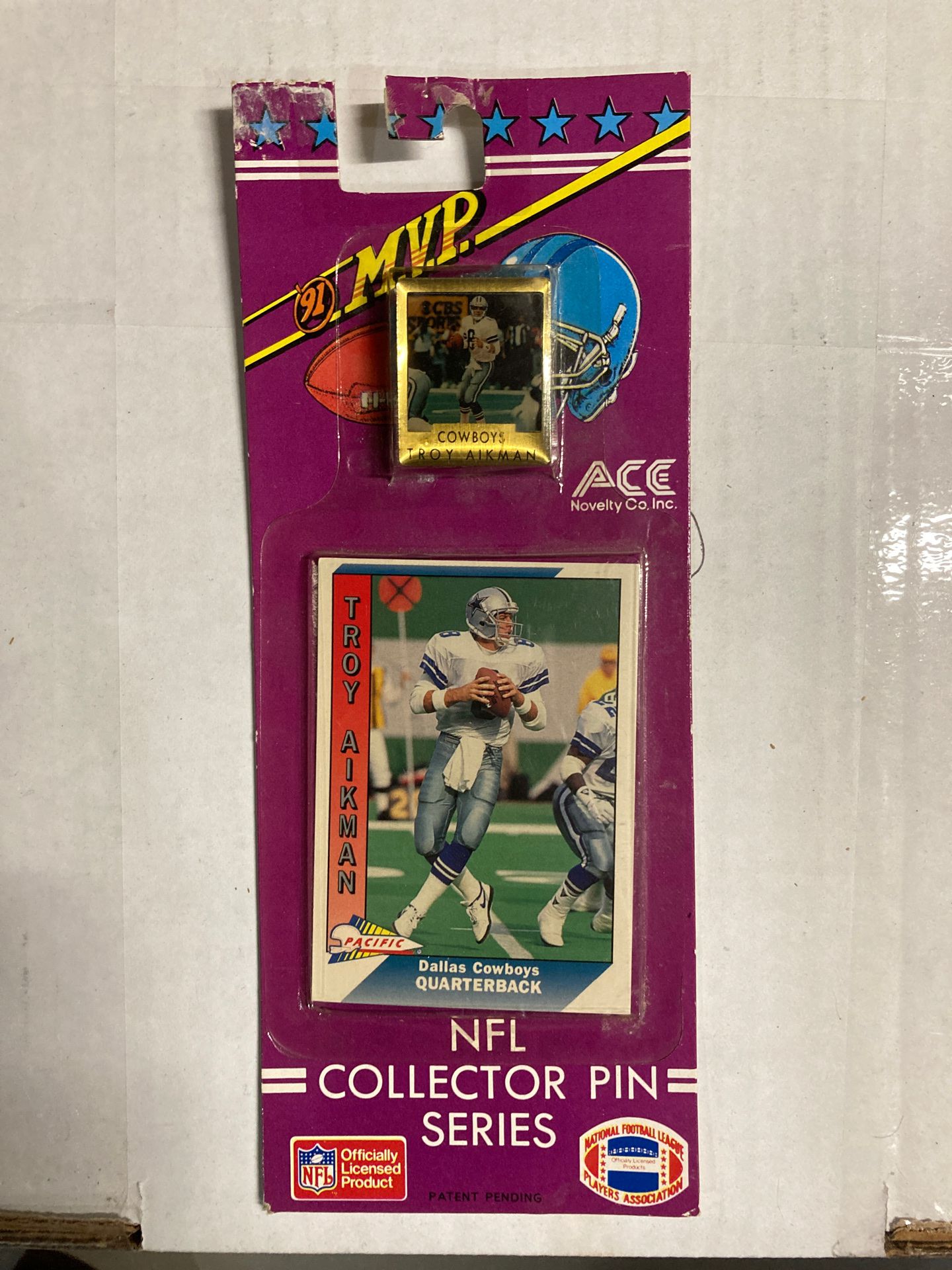 Troy Aikman 1991 collector