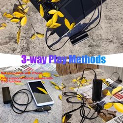 128GB Voice Activated Recorder, Long Battery Digital Audio Recorder, Portable Recording Devices, Voice Recorder with 2000 Hours Recording Capacity, 30