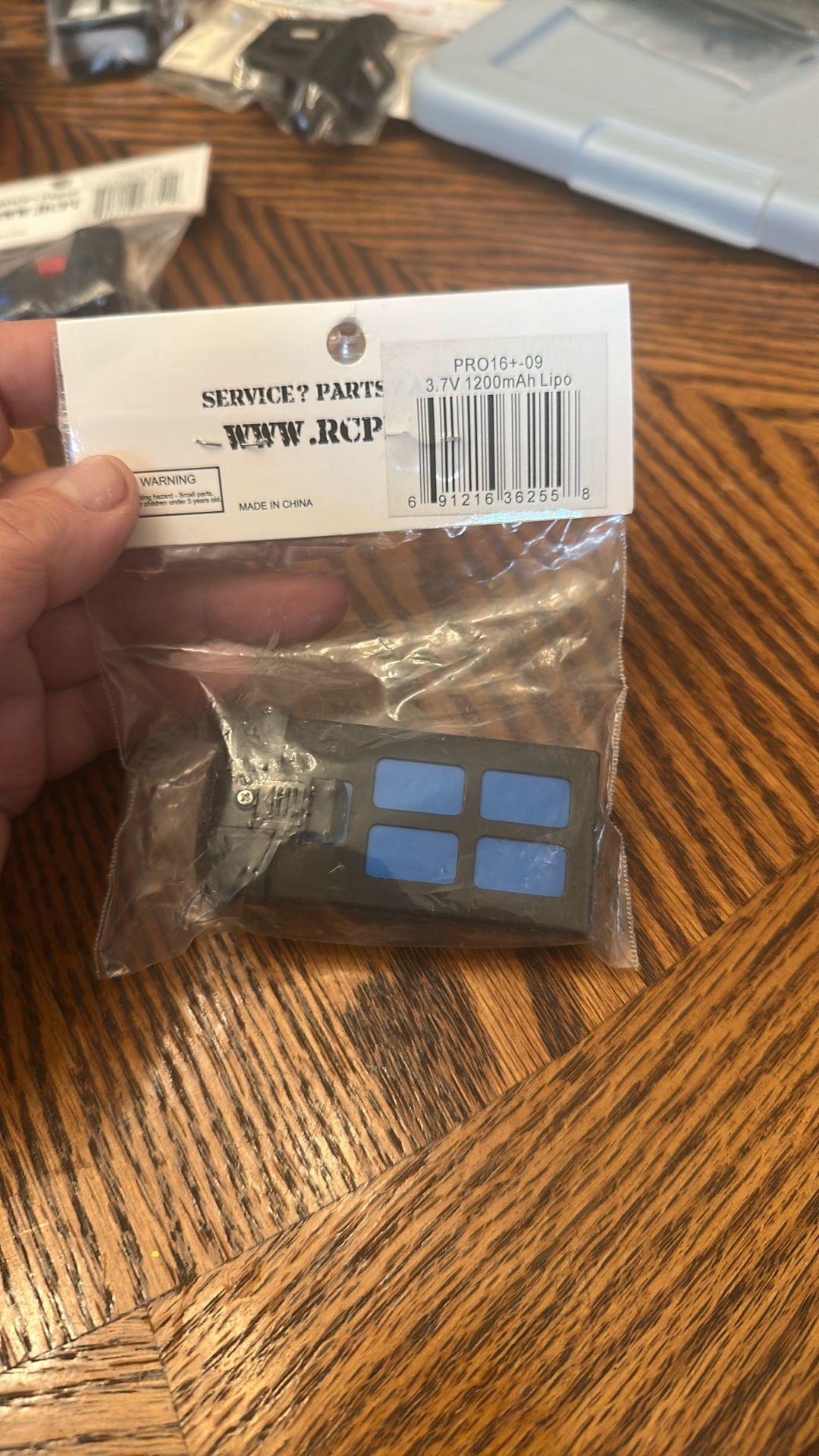 Pro16+-09 3.7V 1200mAh Lipo