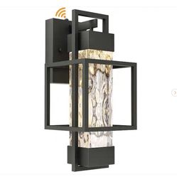 Modern Outdoor Light Fixtures Dusk to Dawn, 15 in. Exterior Wall Sconce Waterproof Wall Lights