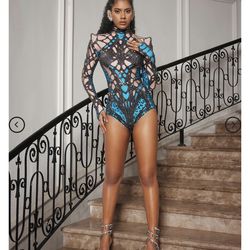 Rhinestone Bodysuit
