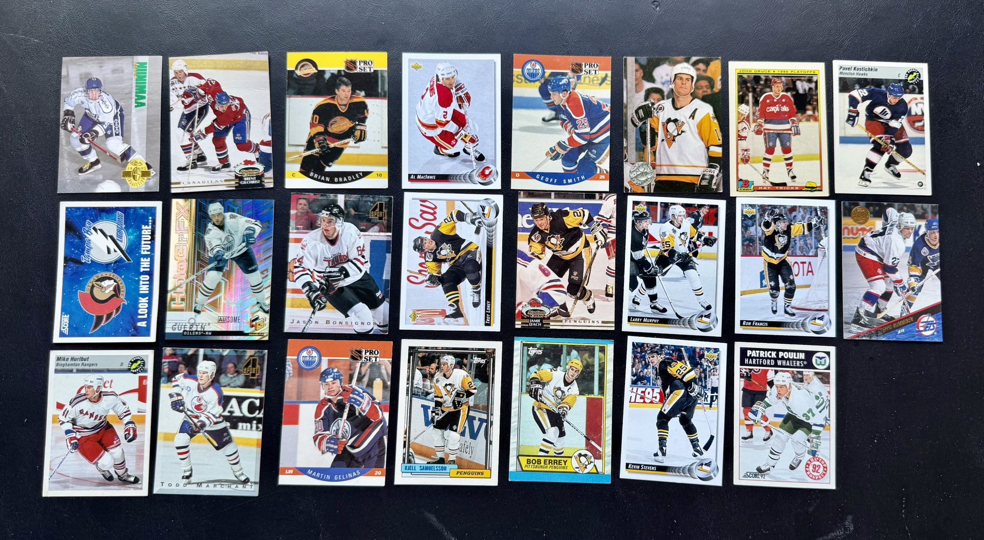 23 Piece Assorted Lot NHL Trading Cards National Hockey League