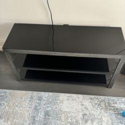 Glass And Wood TV Stand