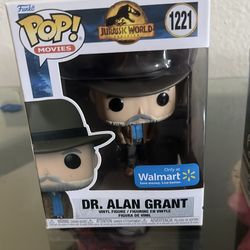 Dr Alan Grant & Atrociraptor (Ghost) funko pops