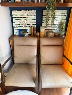 2 Mid Century Modern Chairs