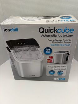 QUICKCUBE AUTOMATIC ICE MAKER Portable & Efficient