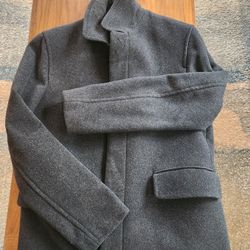 Long Wool Coat (90%)  - M 