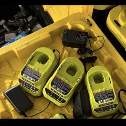 Ryobi 18V Chargers 
